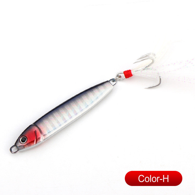 Slow Pitch Metal Jig Fishing Lure