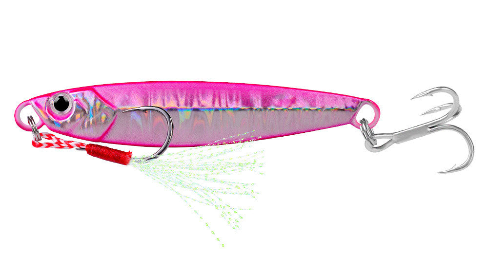 Luminous Iron Plate Double Hook Lure