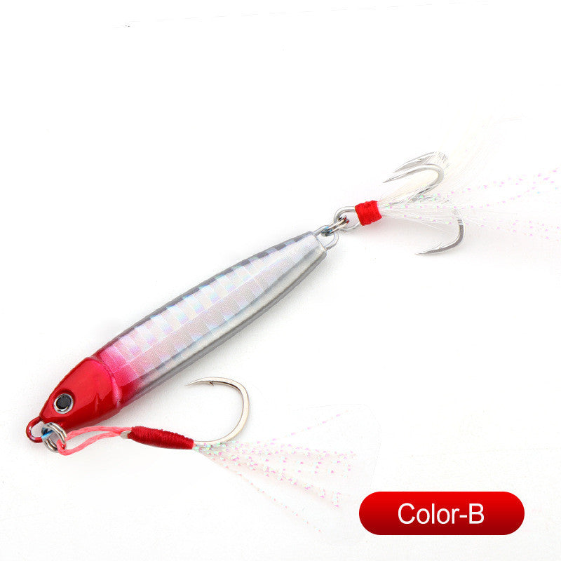 Slow Pitch Metal Jig Fishing Lure