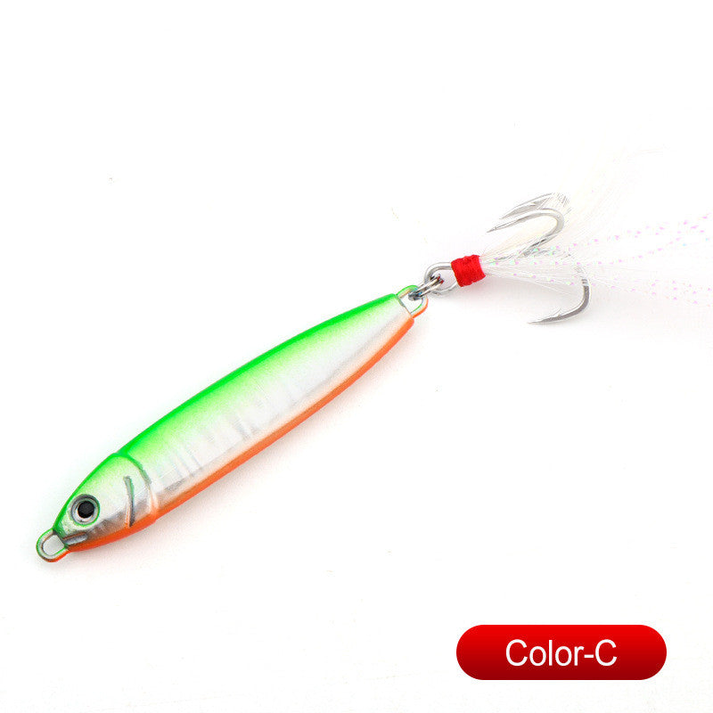 Slow Pitch Metal Jig Fishing Lure Premium Saltwater Casting Jig for Tuna Snapper GT & Offshore Fishing