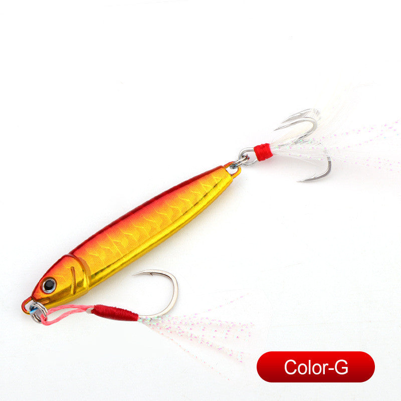Slow Pitch Metal Jig Fishing Lure