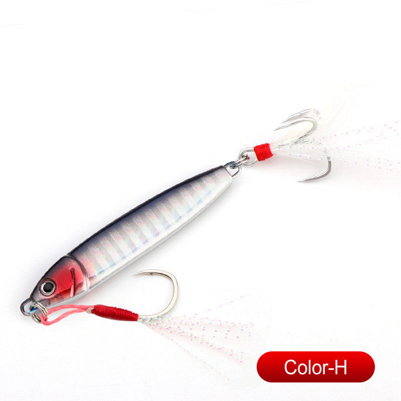 Slow Pitch Metal Jig Fishing Lure