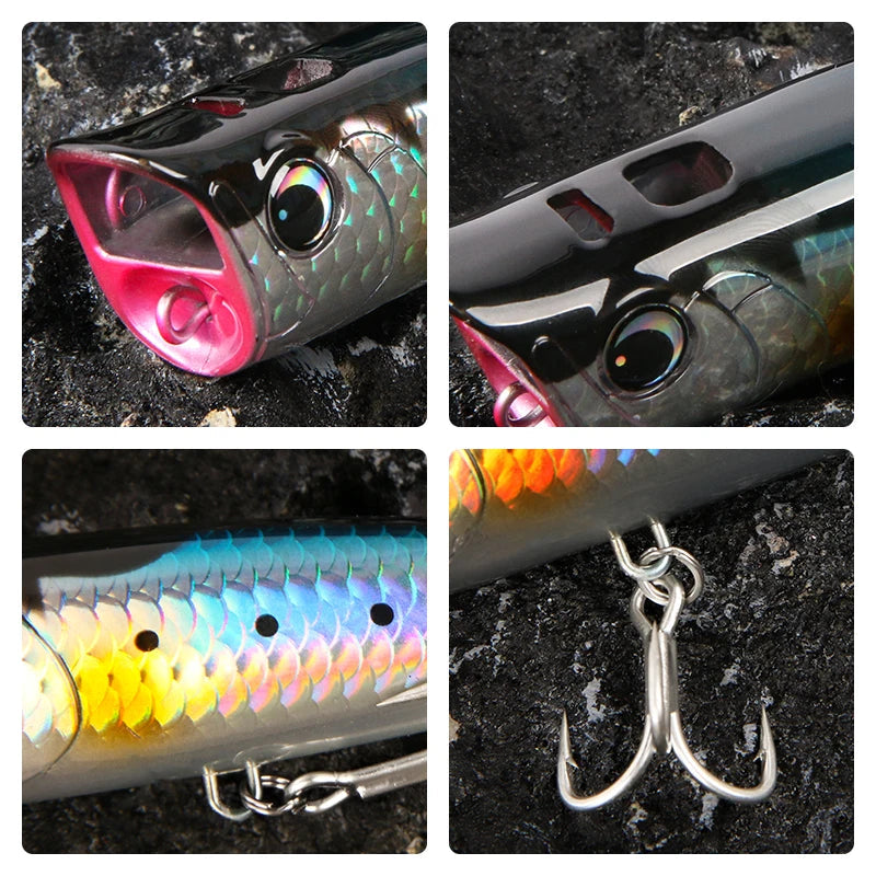 Saltwater Popper Lure Topwater Strike Series