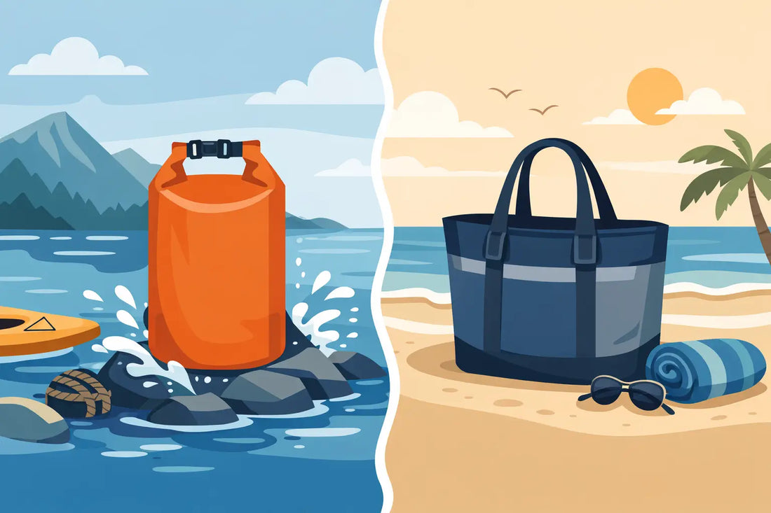 Dry Bags vs Waterproof Totes