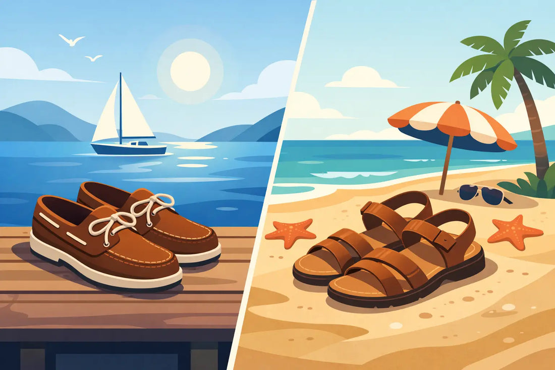 Boat Shoes vs Sandals: Which Fits Your Day?