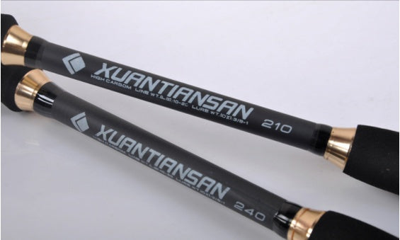 Telescopic Saltwater Fishing Rod – Portable Travel Rod