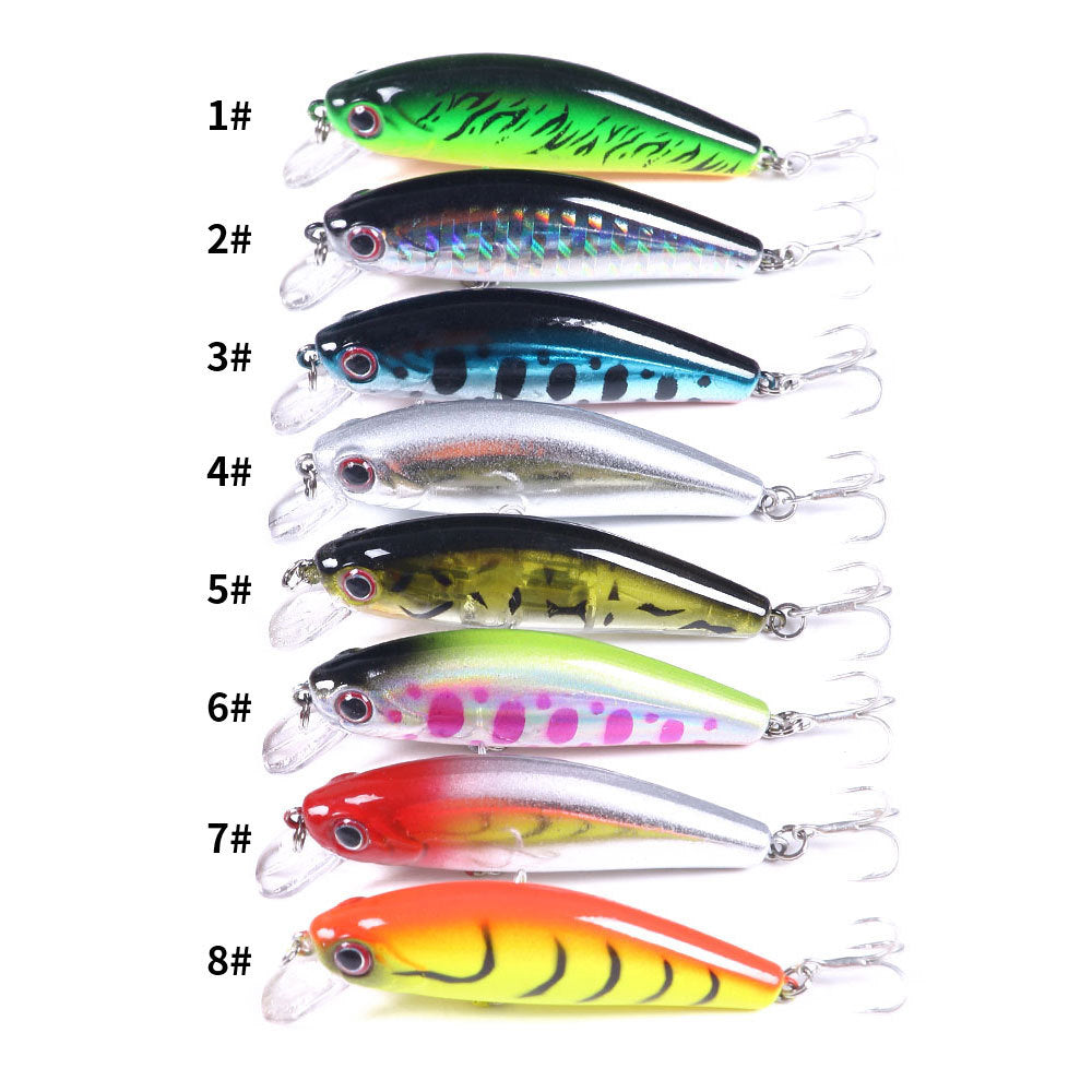 43-Piece Suit Portable Fishing Gear Set Plastic Bait