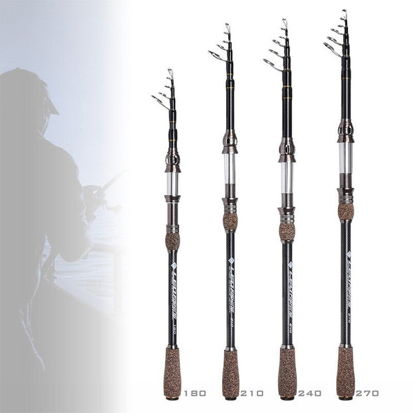 Carbon Telescopic Sea Rod – 1.8M to 2.7M | Flame Carbon Series