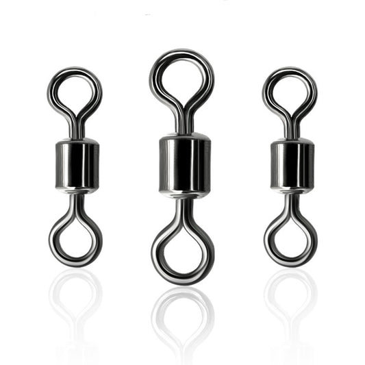 Stainless Steel Figure-8 Swivel Connectors – Sizes No.4–12 | Bulk Pack Available
