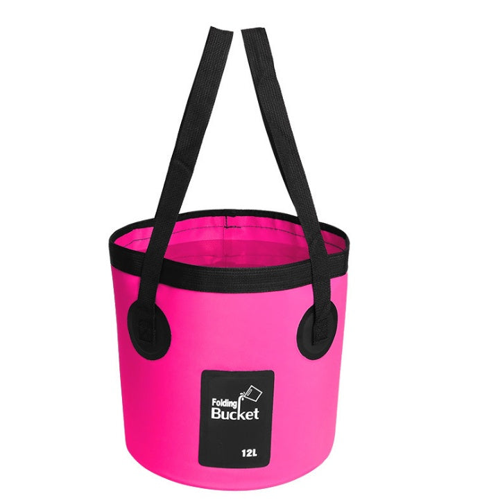 Portable Folding Fishing Bucket – 12L & 20L | Waterproof PVC | 6 Colors