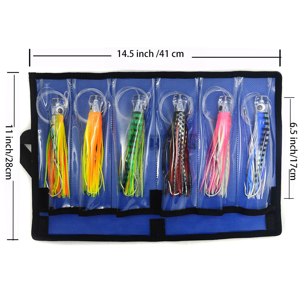 6.5 inch Acrylic Octopus Bait