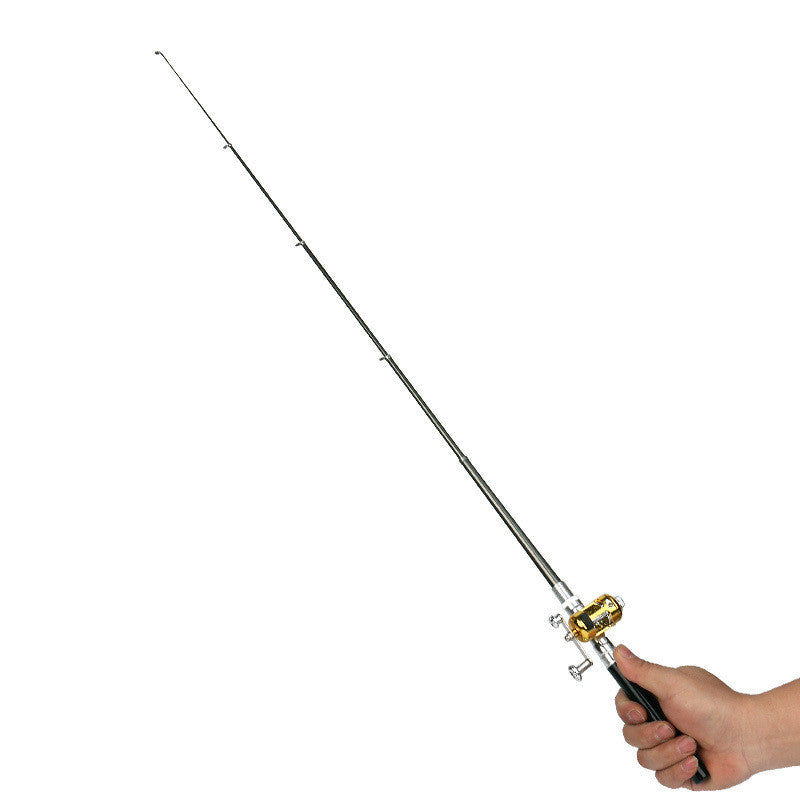 Mini Telescopic Fishing Rod – 1M | Ice, Raft & Pocket Rod | 7 Colors