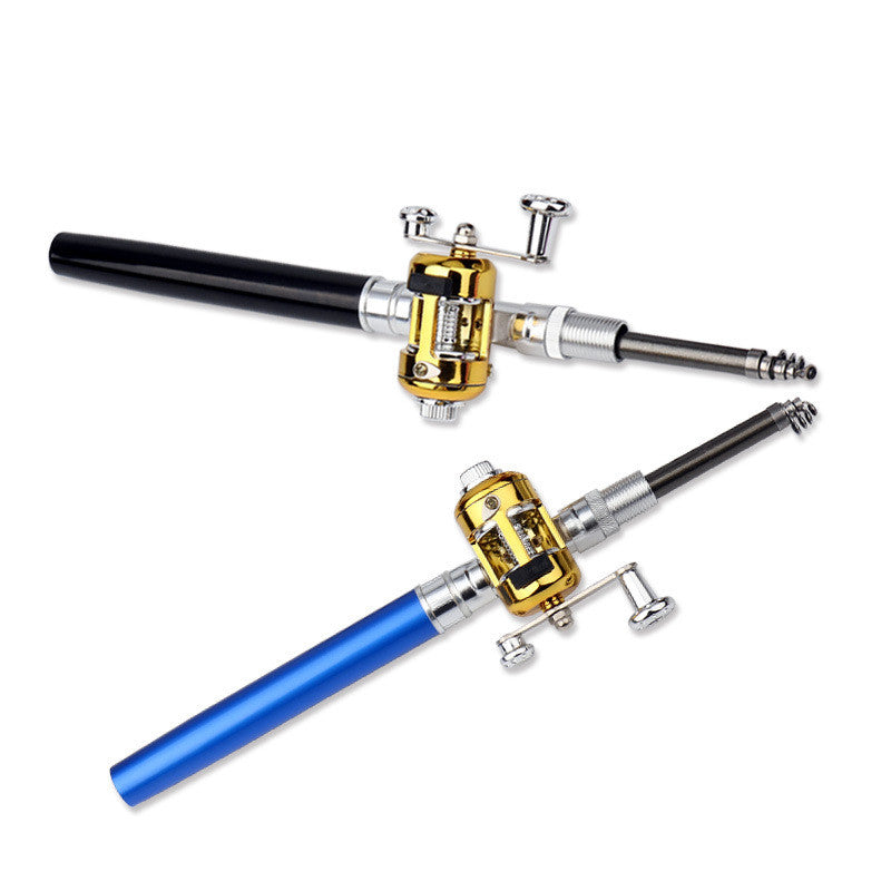 Mini Telescopic Fishing Rod – 1M | Ice, Raft & Pocket Rod | 7 Colors
