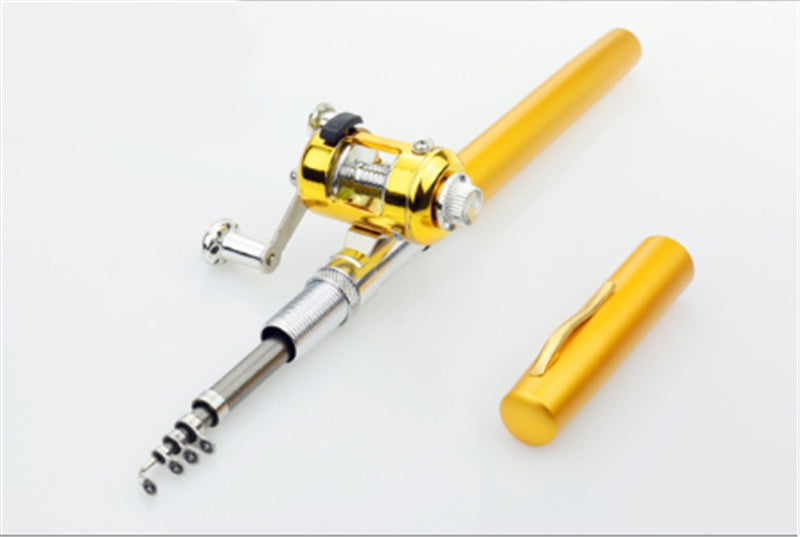 Mini Telescopic Fishing Rod – 1M | Ice, Raft & Pocket Rod | 7 Colors