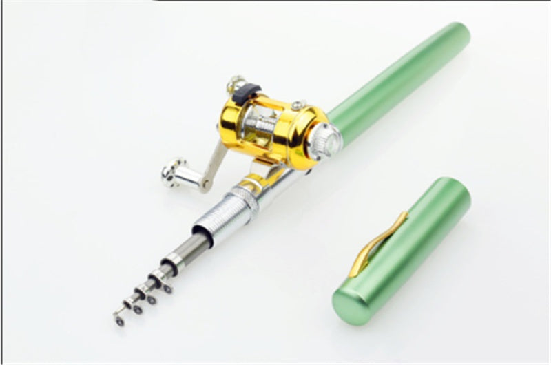 Mini Telescopic Fishing Rod – 1M | Ice, Raft & Pocket Rod | 7 Colors