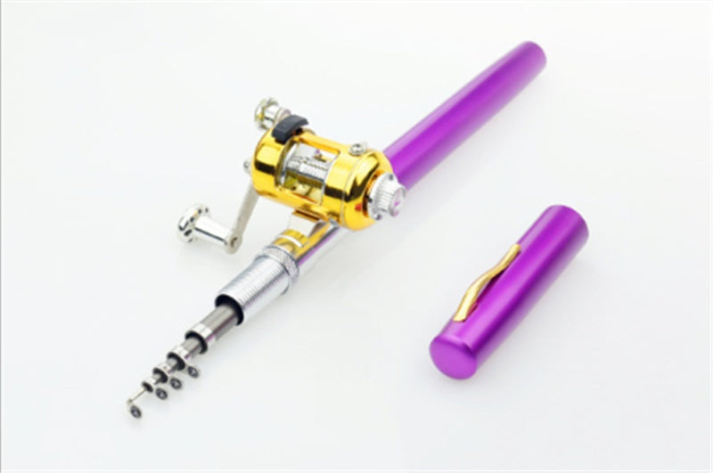 Mini Telescopic Fishing Rod – 1M | Ice, Raft & Pocket Rod | 7 Colors