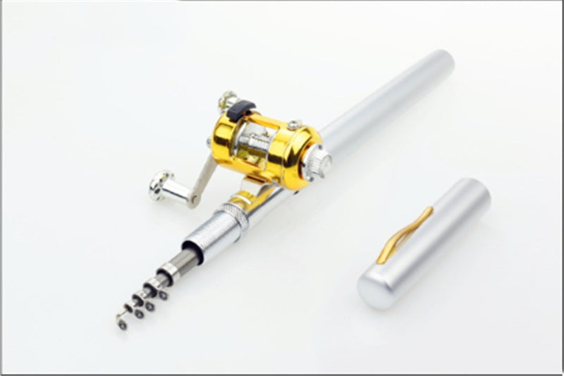 Mini Telescopic Fishing Rod – 1M | Ice, Raft & Pocket Rod | 7 Colors