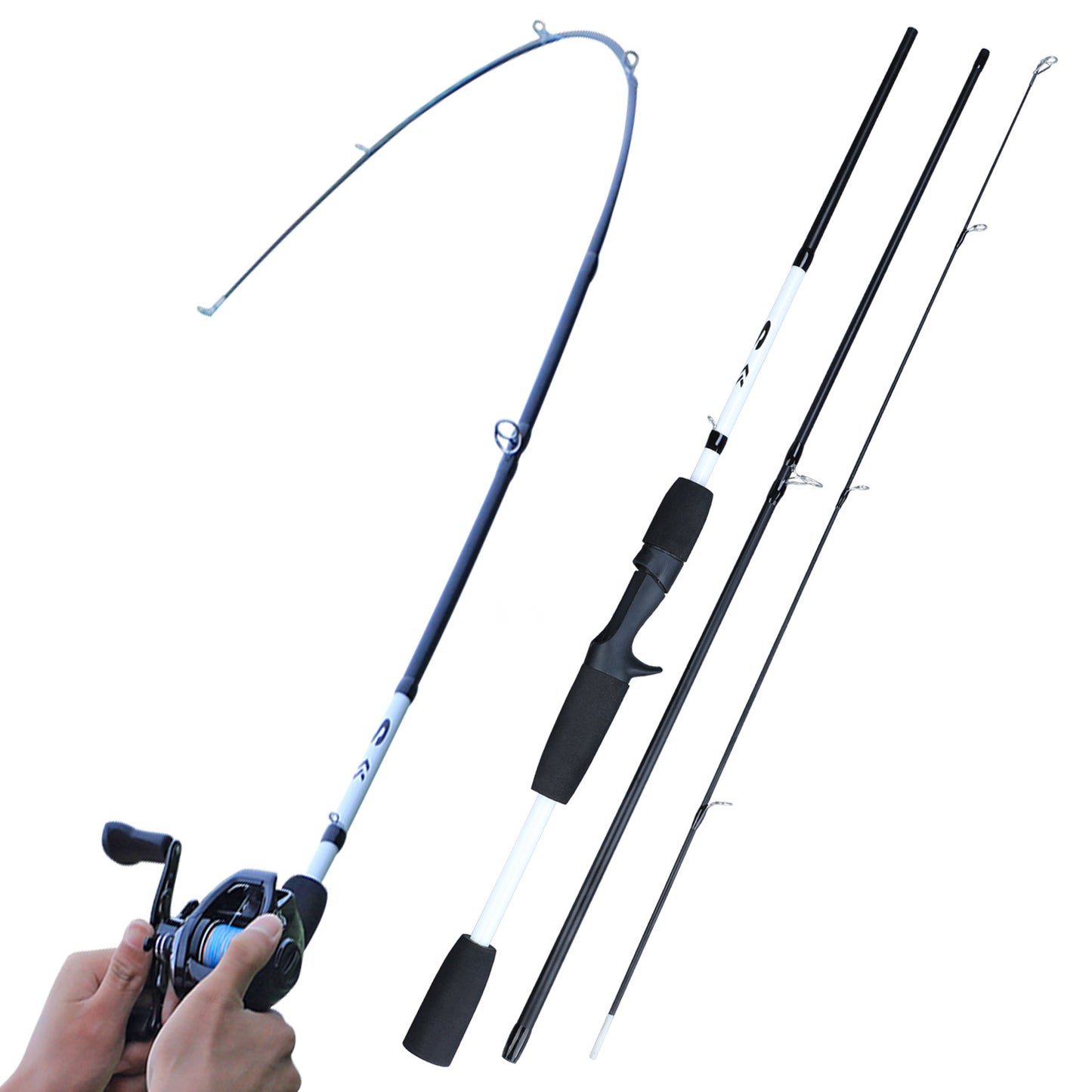 Carbon Fiber Spinning Rod – Multi-Section Casting & Travel