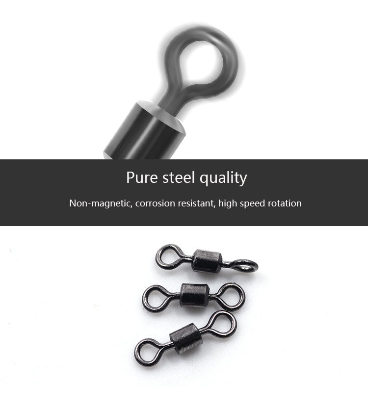 Stainless Steel Figure-8 Swivel Connectors Sizes Bulk Pack Available