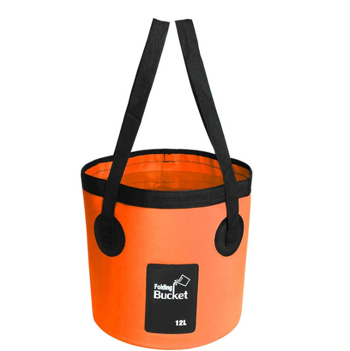 Portable Folding Fishing Bucket – 12L & 20L | Waterproof PVC | 6 Colors