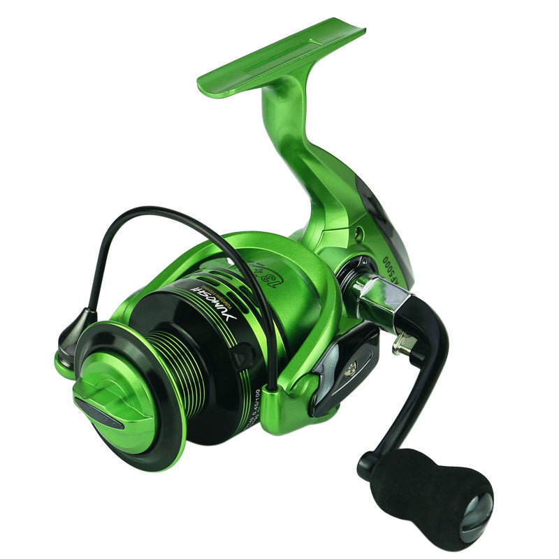 XF Series Metal Spinning Reel – 1000-7000 Size for Telescopic Rods
