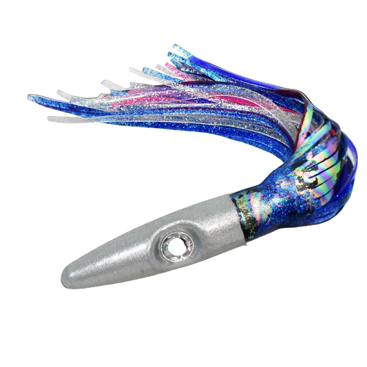 Premium Saltwater Trolling Lure – Blue Silver