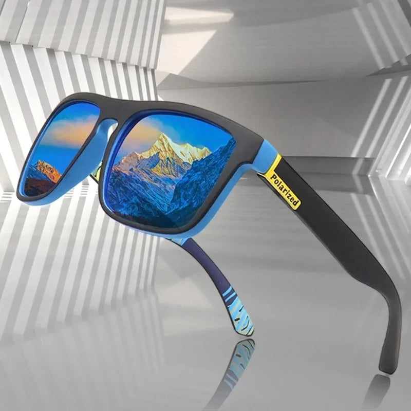 Classic Sunglasses Men and Women Driving Square Fishing Travel Sunglasses Men Goggles Sports Glasses Riding Glasses Cycling