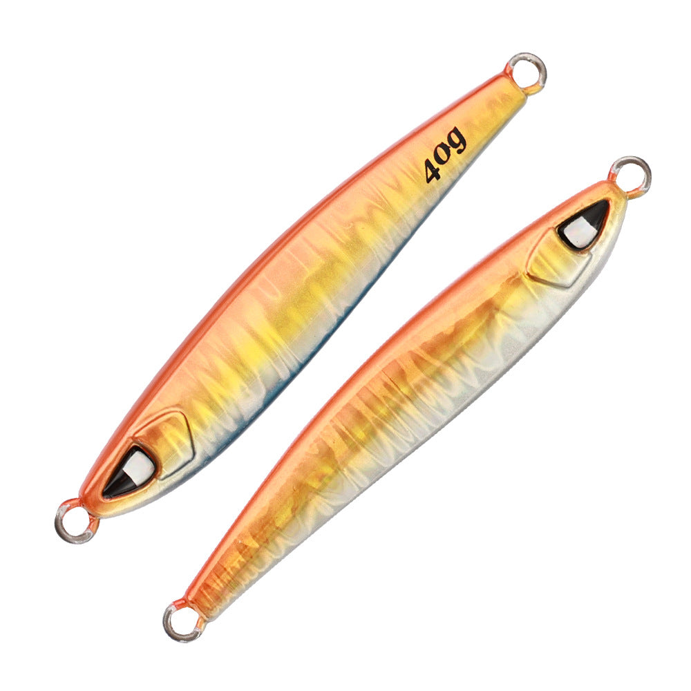 Long Cast Metal Jig Lure for Sea & Boat Fishing – 40/60/80/100g