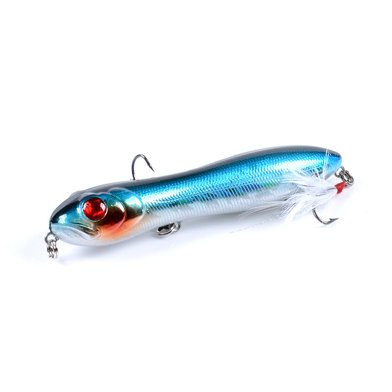 Luya Floating Hard Bait Feather Hook