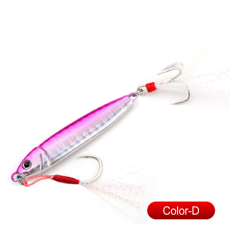 Slow Pitch Metal Jig Fishing Lure