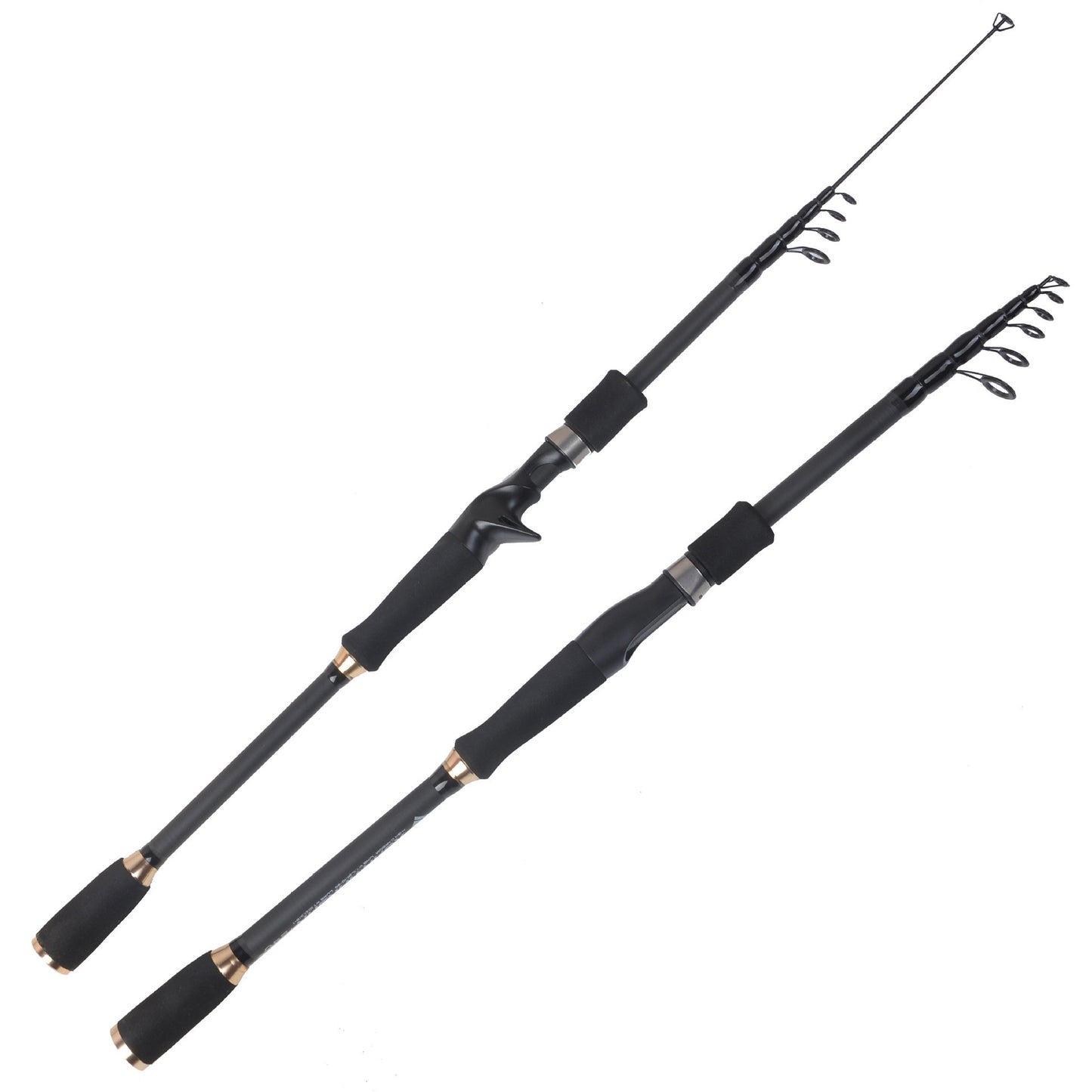 Telescopic Saltwater Fishing Rod – Portable Travel Rod