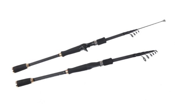 Telescopic Saltwater Fishing Rod – Portable Travel Rod