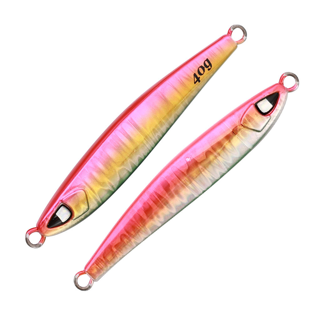 Long Cast Metal Jig Lure for Sea & Boat Fishing – 40/60/80/100g