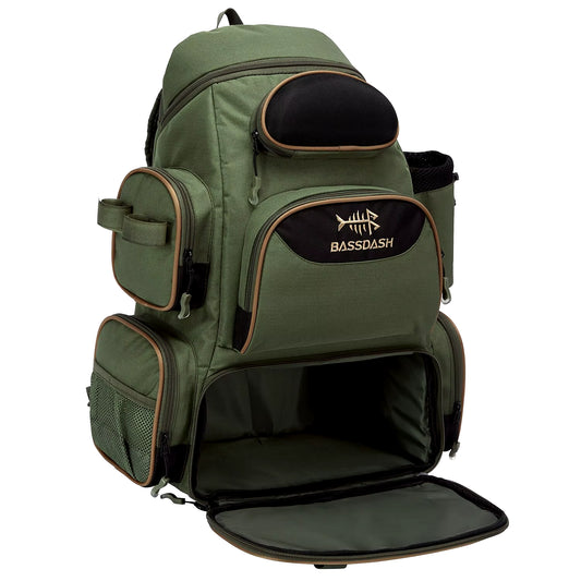 Fishing Bag Tackle Backpack Lightweight Tactical Tackle Box Multifunctional