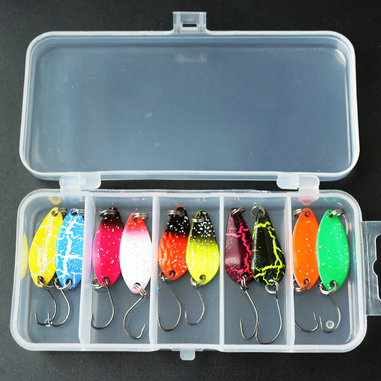 3g Color Spoon Fishing Lure Set