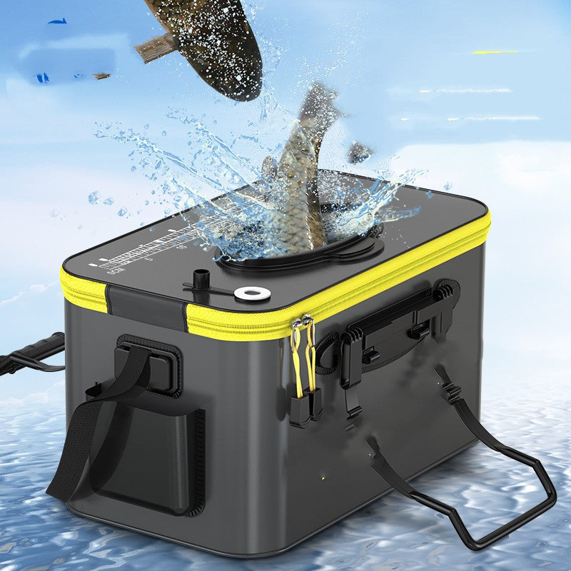 Thickened Live Fish Bucket with Lid – Fishing Livewell