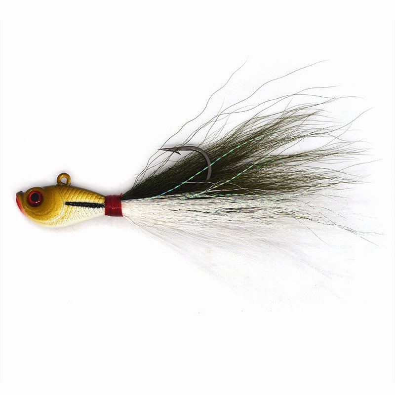 Luminous Deer Hair Sea Fishing Lure