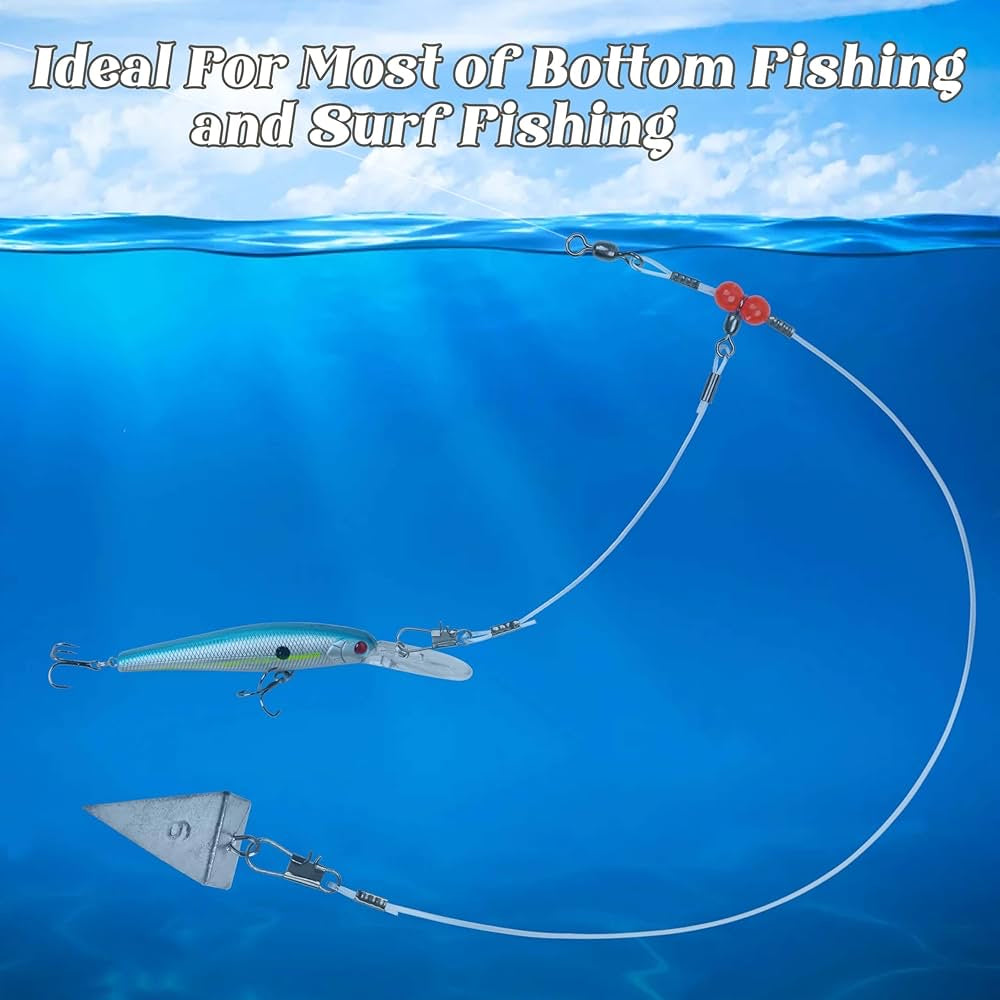 Saltwater Fishing Leader Kit  Complete Rig Set