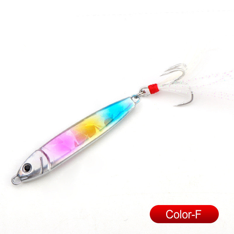 Slow Pitch Metal Jig Fishing Lure