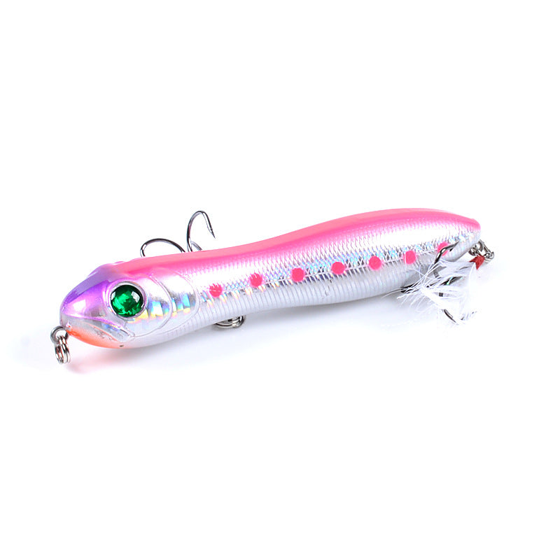 Luya Floating Hard Bait Feather Hook