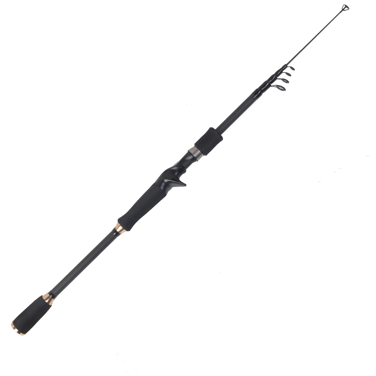 Telescopic Saltwater Fishing Rod – Portable Travel Rod