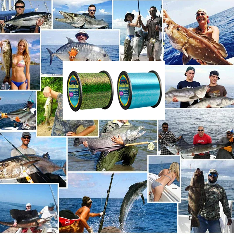 Invisible Speckle Monofilament Fishing Line – 500M/1000M/3000M