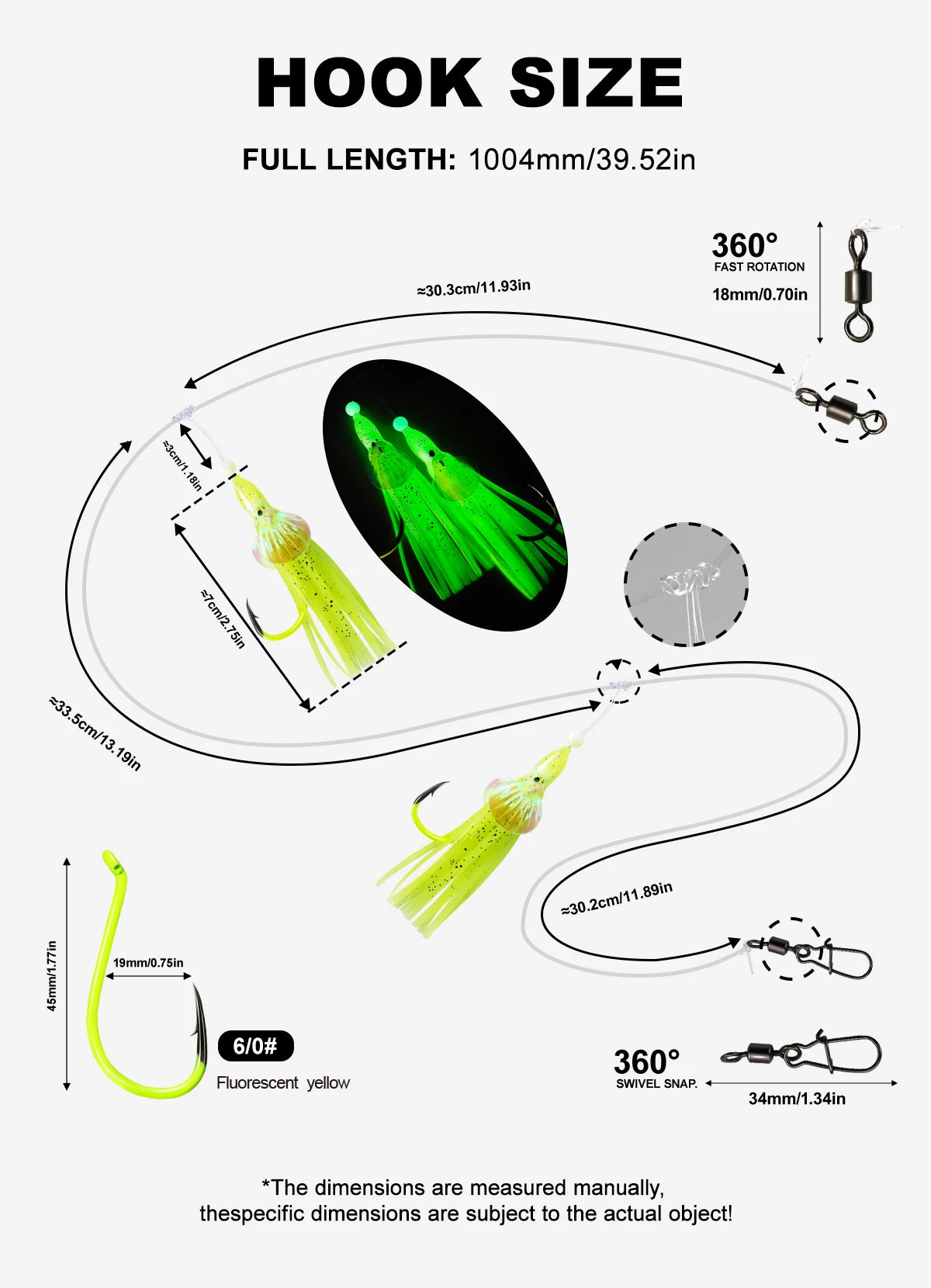 Saltwater Surf Fishing Rigs - Octopus Hook