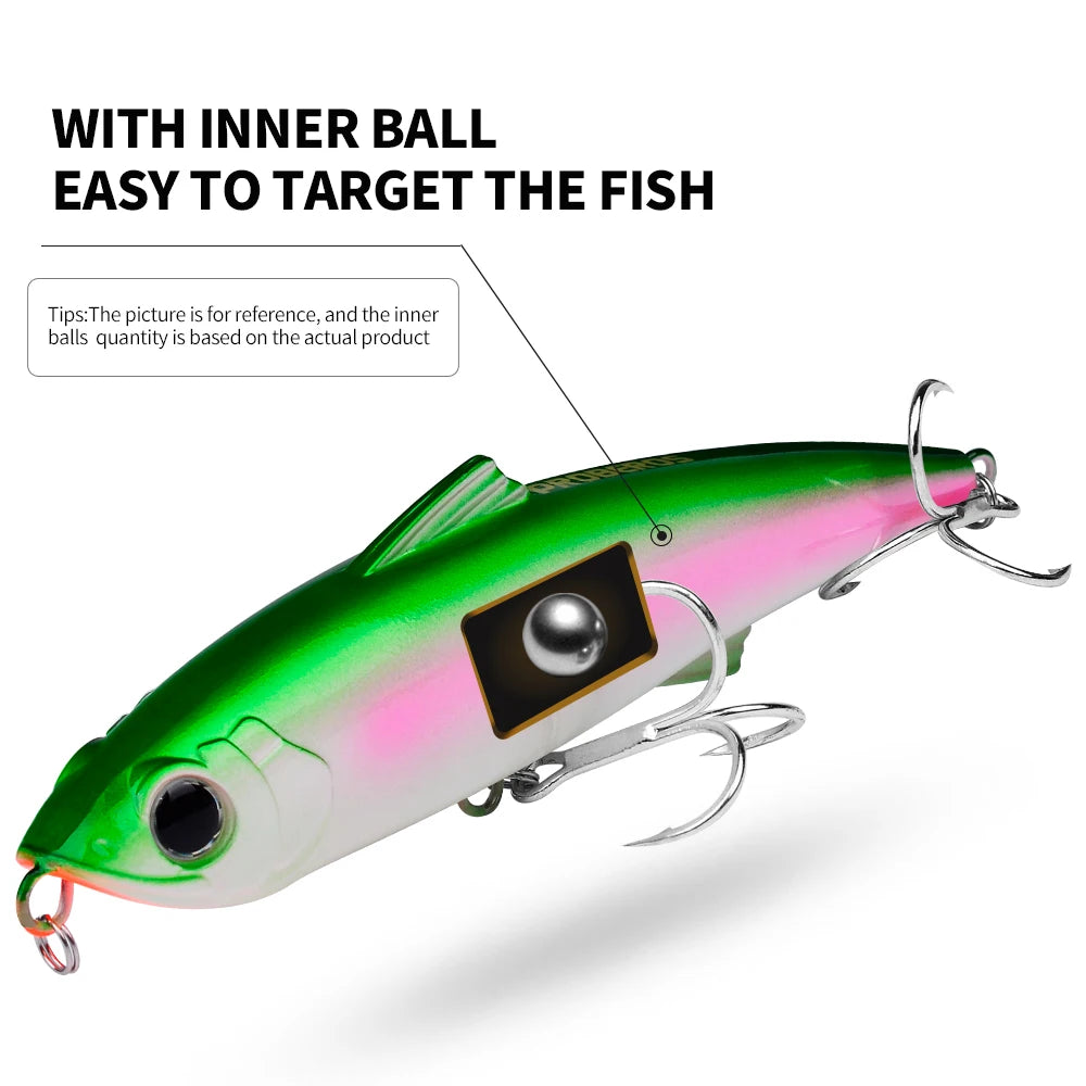 Foam Pencil Float Fishing Bait – Topwater Hard Bait | Bass, Lake & Sea Fishing