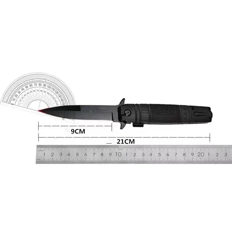 Outdoor stainless steel folding knife
