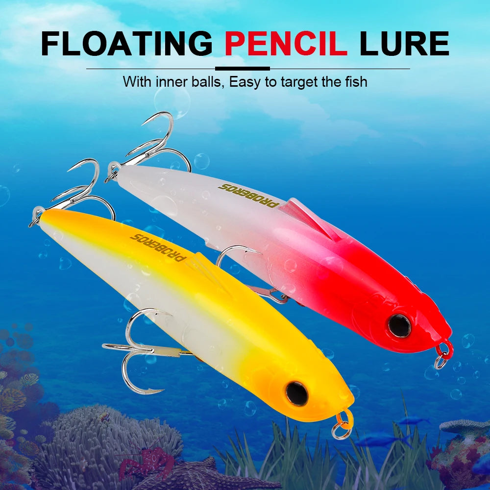 Foam Pencil Float Fishing Bait – Topwater Hard Bait | Bass, Lake & Sea Fishing