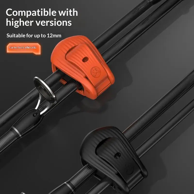 Fishing Rod Holder Fixer Clip – 2/4 Pack | Portable & Lightweight