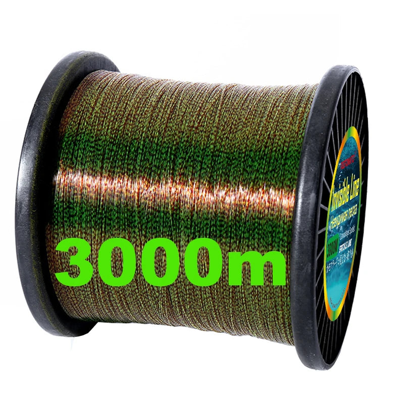 Invisible Speckle Monofilament Fishing Line – 500M/1000M/3000M