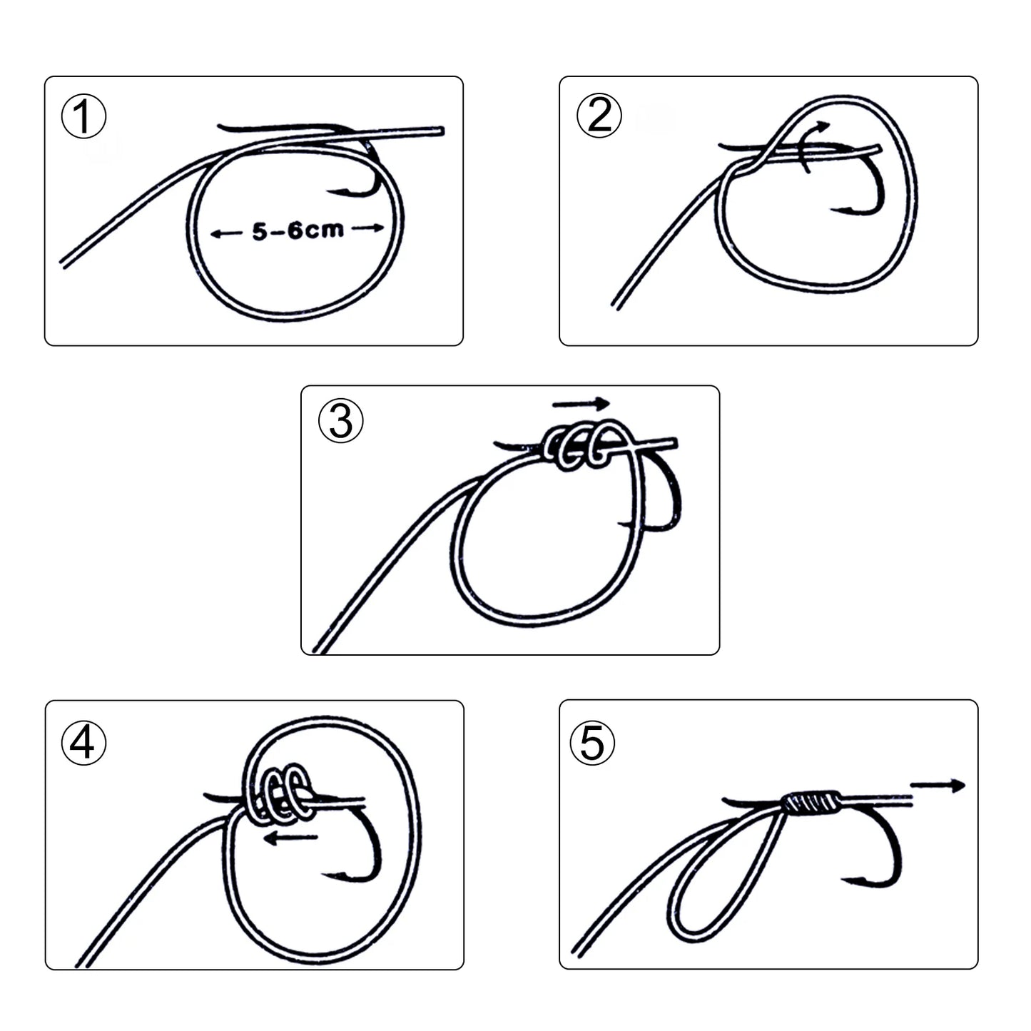 12-Pack High Carbon Steel Fishing Hooks – Sizes 8/9/12