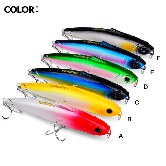 PROBEROS 1Pc Fishing Bait Luya Simulation Hard Bait Foam Pencil Float Bait Can Catch Bass Lake Sea Fishing Gear